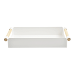 Branco - PORTA-PAPEL DE MESA FOLDING