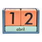 ZIMBRO/CORES CALEIDOCOLOR - CALENDÁRIO MESA FLUKE