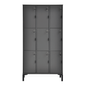 Preto - LOCKER/ARMÁRIO ALTO 9 PORTAS SLEEK