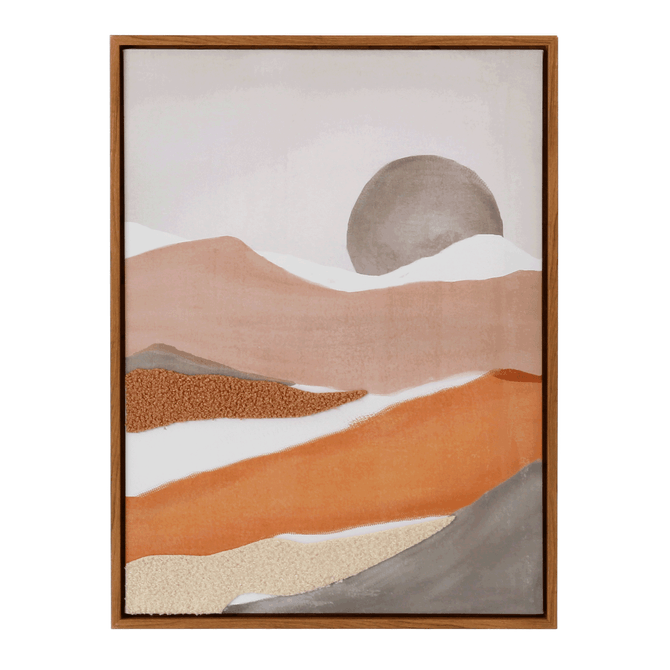 Quadro 60 Cm X 45 Cm Desert Dunes