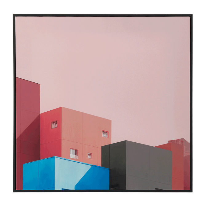 Quadro Ii 50 Cm X 50 Cm Color City