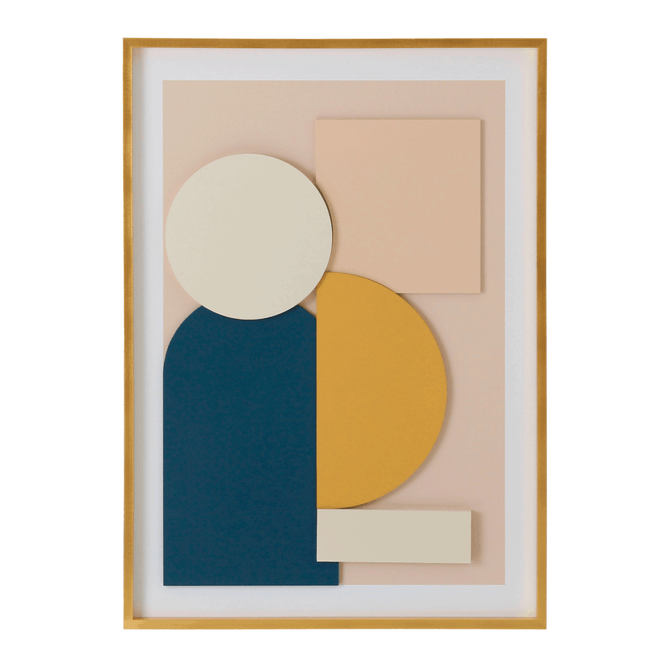 Quadro Ii 70 Cm X 50 Cm Geodimensional