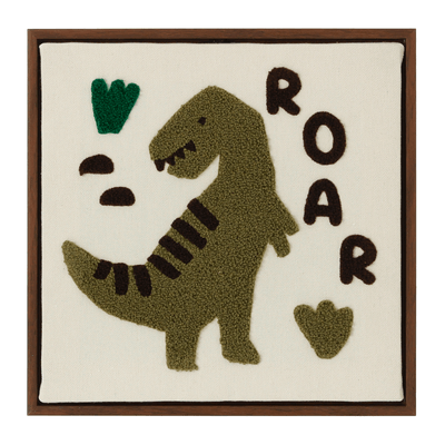 QUADRO 30 CM X 30 CM REX ROAR