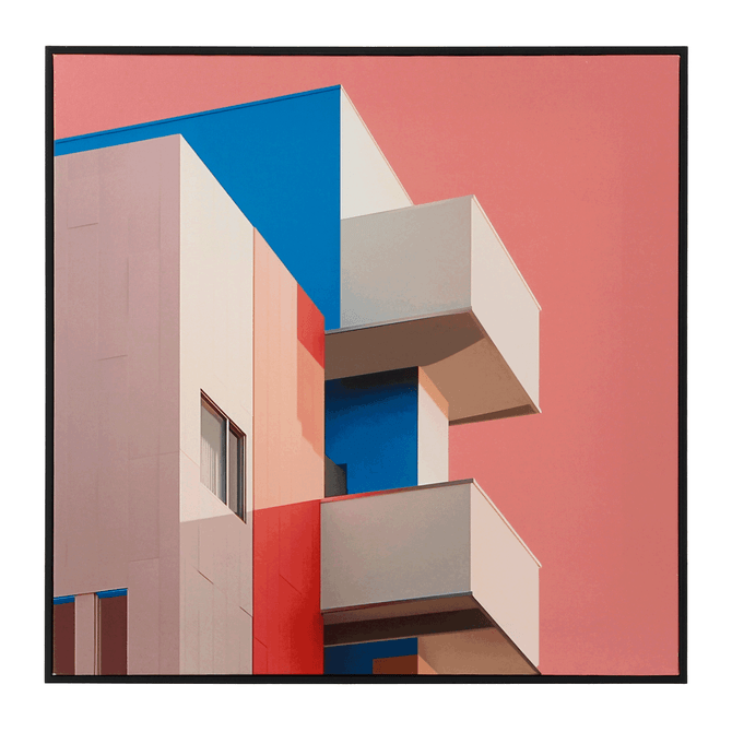 Quadro I 50 Cm X 50 Cm Color City