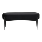 Preto - BANCO 2 LUGARES DAISY