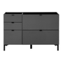 INFERIOR-120-M-2-PORTAS-BASCULANTES-3-GAVETAS-SLEEK-GRAFITE-PRETO-SLEEK_ST0