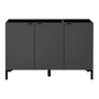 INFERIOR-120-M-3-PORTAS-SLEEK-GRAFITE-PRETO-SLEEK_ST0