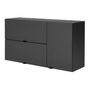 SUPERIOR-120-M-2-PORTAS-BASCULANTE-1-PORTA-DE-BATER-SLEEK-GRAFITE-PRETO-SLEEK_ST1