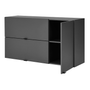SUPERIOR-120-M-2-PORTAS-BASCULANTE-1-PORTA-DE-BATER-SLEEK-GRAFITE-PRETO-SLEEK_ST2