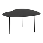 Preto - MESA LATERAL 70 CM X 65 CM PINGO
