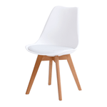 Branco - CADEIRA SKED WOOD