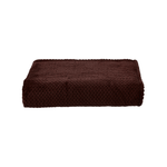 MARROM DE LEI - MANTA SOLTEIRO 1,40 M X 2,20 M ÁDIGE