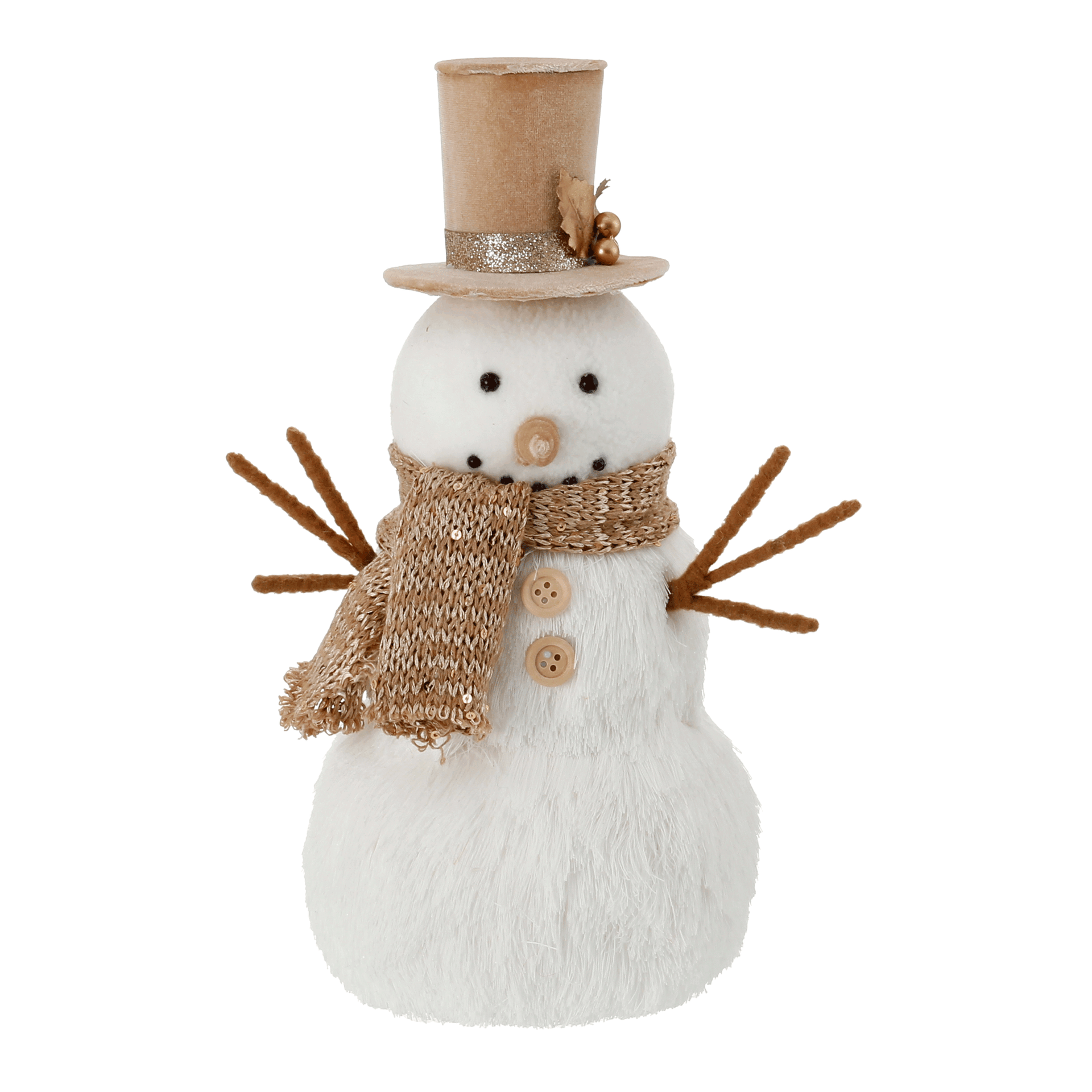 BONECO-NEVE-29-CM-VILAREJO-NOEL-BRANCO-NATURAL-VILAREJO-NOEL_ST0