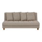 LATTE - SOFÁ-CAMA 3 LUGARES DOUBLE DUTY