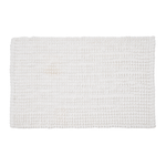 Branco - TAPETE 90 CM X 60 CM BUBBLY