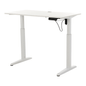 Branco - MESA REGULÁVEL ELÉTRICA 1,20 M X 60 CM ERGO