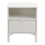 MESA DE CABECEIRA 1 GAVETA SLEEK