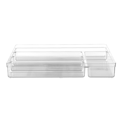 ORGANIZADOR DE TALHERES COM 5 DIVISÓRIAS PRACTICAL