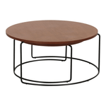 MESA DE CENTRO CONJUNTO COM 2 PEÇAS LOOP