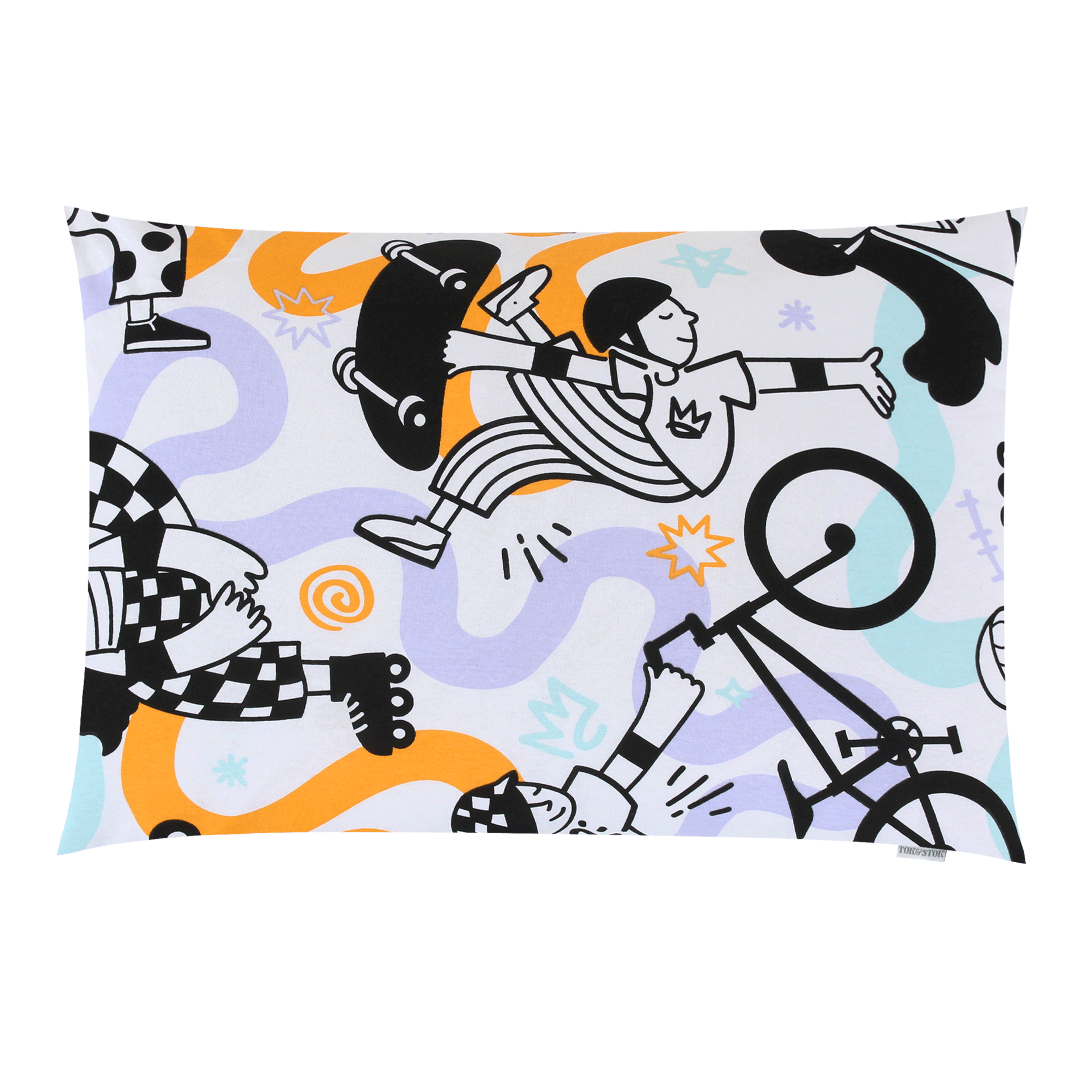 DE-CAMA-2-PCS-JUNIOR-OLLIE-CHECK-II-CORES-CALEIDOCOLOR-PRETO-_ST1