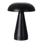 Preto - LUMINÁRIA DE MESA LED RECARREGÁVEL MUSHROOM