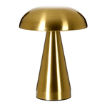 DOURADO - LUMINÁRIA DE MESA LED RECARREGÁVEL MUSHROOM