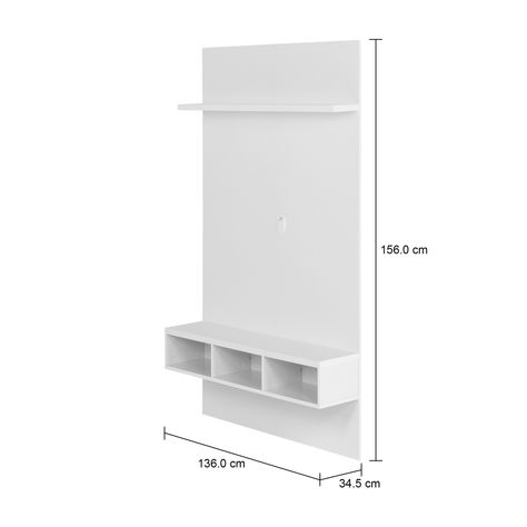 Imagem com medidas do produto PAINEL PARA TV DE ATÉ 50 POLEGADAS 1,36 M CELL