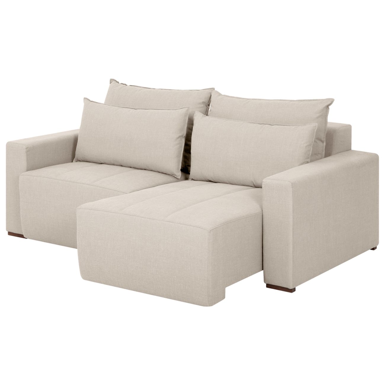 Sofa Retratil 2 Lugares Tok Stok Baci Living Room