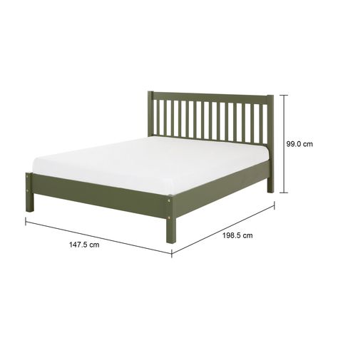 Imagem com medidas do produto MELBOUR CAMA CASAL 1,38 M